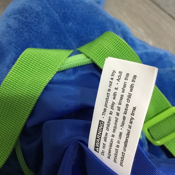 NWT The World Of Eric Carle Elephant Backpack Kid Leash - Picture 9 of 9